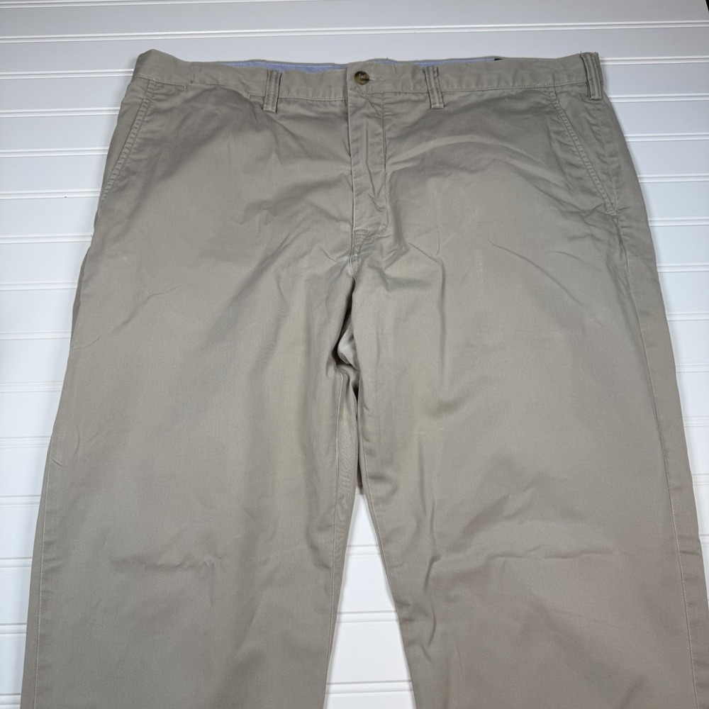 Polo Ralph Lauren Stretch Straight Fit Chino Pants Men's 38/32‎ Khaki GUC